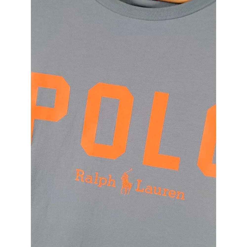 Polo Ralph Lauren Classic Fit Short Sleeve T-Shirt Mens XL Blue Cotton Preppy